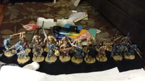 What a difference some texture paint (plus understanding how washes work) makes!